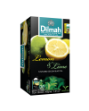 DILMAH Čaj černý Citron Limetka 20x2g