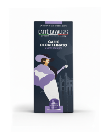 Cavaliere bezkofeinová káva kapsle