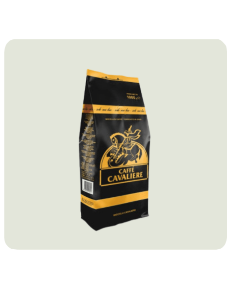 CAVALIERE Miscela Cavaliere 1 kg – zrnková káva | coffeestore.cz
