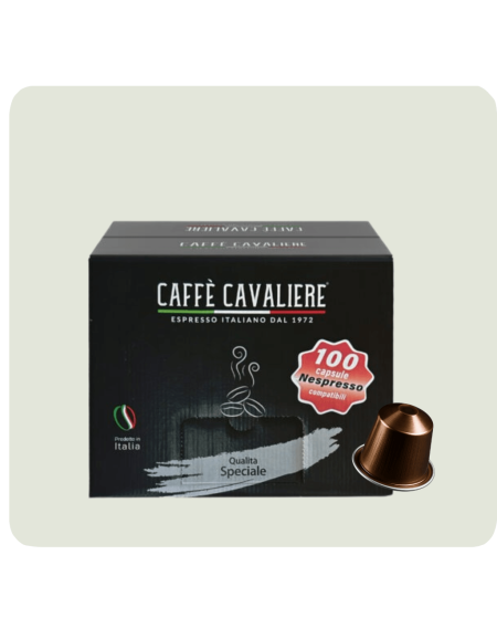 CAVALIERE Compatibili Nespresso – 100 kapslí