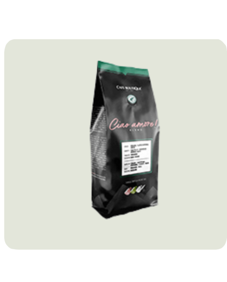 CAFE BOUTIQUE Ciao Amore! 1 kg zrnková káva