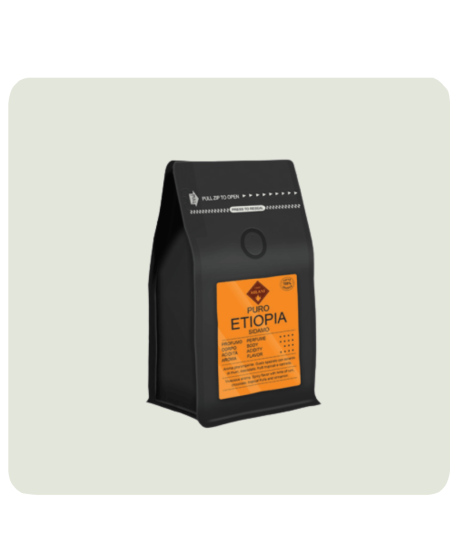 Caffé MILANI Etiopia – zrnková káva 200 g
