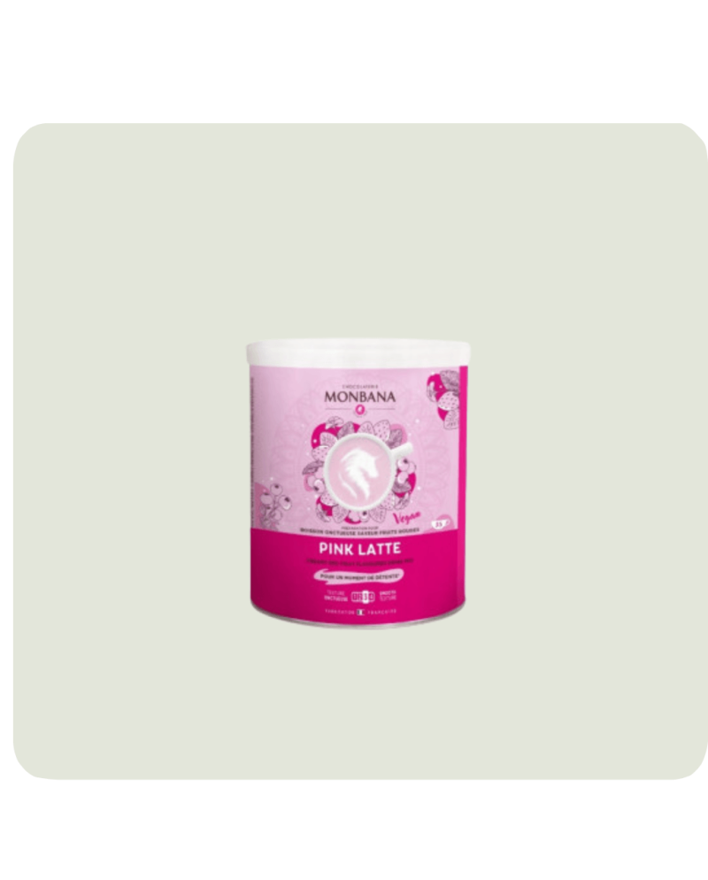 MONBANA Pink Latte Red Fruit – 350 g