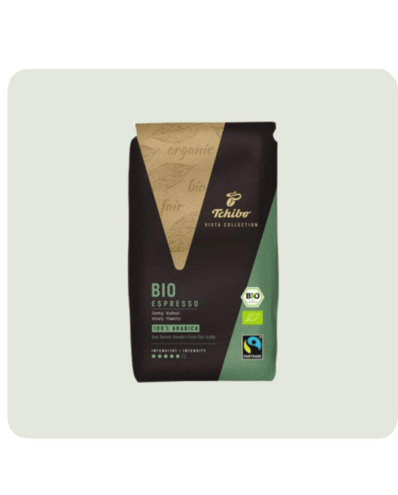 TCHIBO Vista Espresso – zrnková káva 1 kg