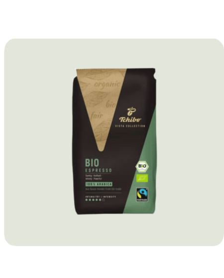 TCHIBO Vista Espresso – zrnková káva 1 kg